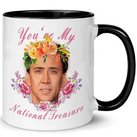 Kubek Ceramiczny Nicolas Cage Wzory Ml Bia Y Inna Marka