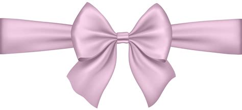 Bow Soft Pink Transparent PNG Clip Art | Gallery Yopriceville - High-Quality Images and ...