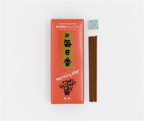 Nippon Kodo Morning Star Incense Myrrh 200 Sticks Zen Minded