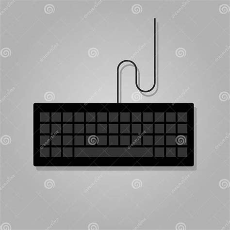 Teclado Stock De Ilustración Ilustración De Aislado 94320649