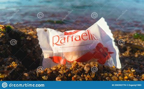 Raffaello Candy In The Form Of A Ball Shaped Waffle With Almonds