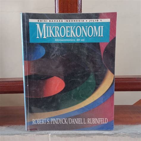 Jual Buku Original Mikroekonomi Jilid Edisi Bahasa Indonesia