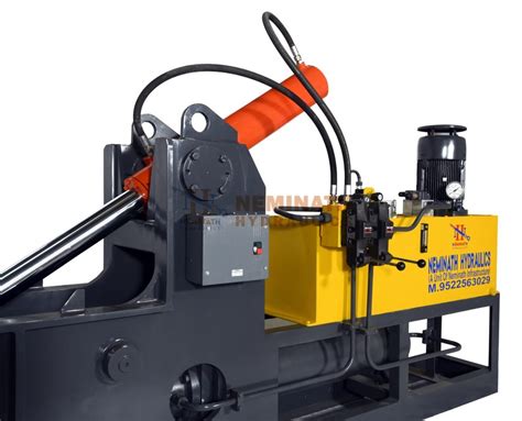 Mild Steel Neminath Hydraulic Double Action Scrap Bailing Machine