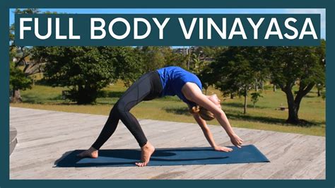 Intermediate Full Body Vinyasa Flow 30 Minute Energizing Yoga Youtube