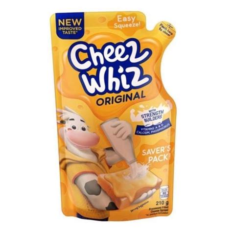 Cheez Whiz Original Spread Stand Up Pouch G Lazada Ph