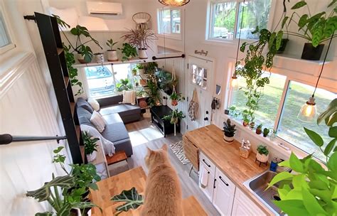 This Woman's Bright Tiny Home Is a Plant-Filled Haven