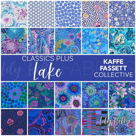 Classics Plus Lake Layer Cake Pcs By Kaffe Fassett Collective For