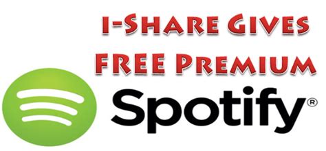 FREE Spotify Premium Accounts, Grab It Here! ~ i-Share