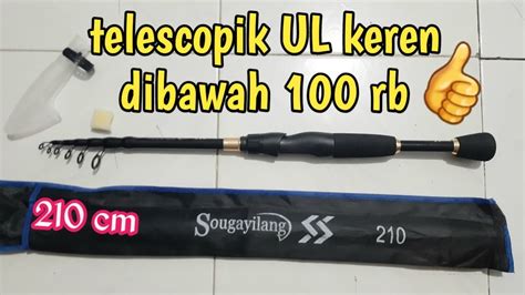 JORAN TELESCOPIC ULTRALIGHT KEREN DIBAWAH 100 RIBU 210 CM JAPAN STYLE