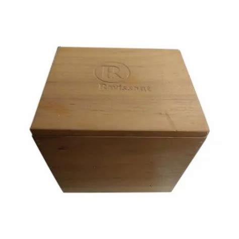 Square Brown 50 kg Wooden Packaging Box, 20-25 mm at ₹ 450/square feet ...