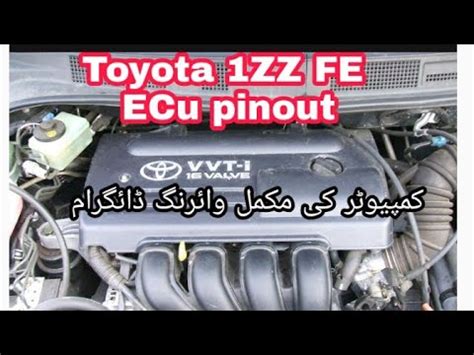 Toyota Zz Fe Zz Fe Engine Ecu Wiring Diagram Youtube