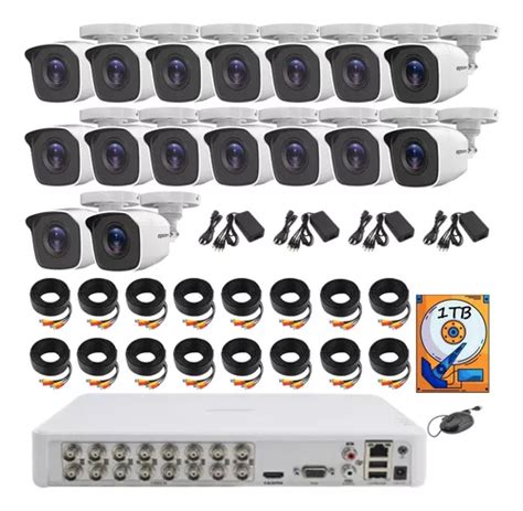 Kit Video Vigilancia Epcom 16 1080p Metal 1tb