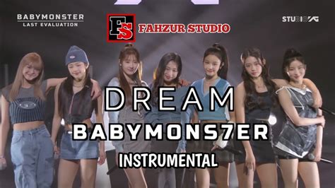 Babymonster Dream Instrumental With Lyrics Youtube