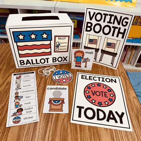 Election Day Activities For Kindergarten