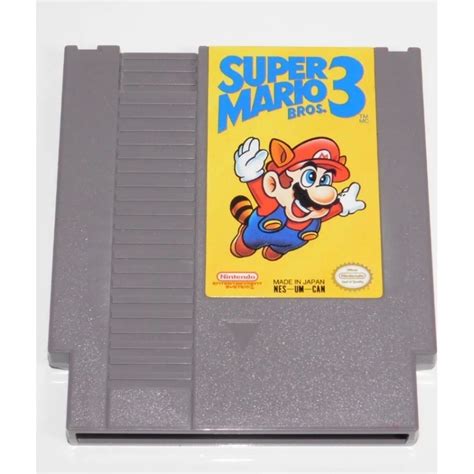 Super Mario Bross 3 Original Reprogramado Nes 72 Pinos Shopee Brasil