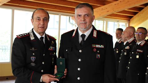 Il Comandante Interregionale Carabinieri Podgora Di Roma In Visita Al