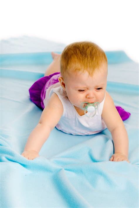 Baby Girl Pacifier Crying Studio Stock Photos - Free & Royalty-Free Stock Photos from Dreamstime