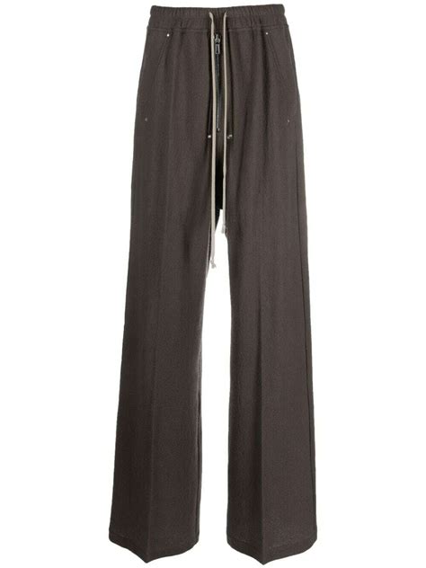 Rick Owens Geth Belas Baggy Drawstring Trousers Rick Owens