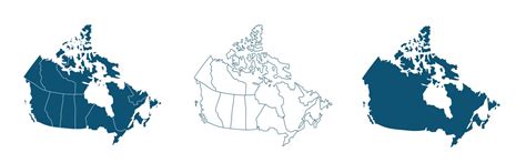 Canada Map Outline Vector Images Over 3 200