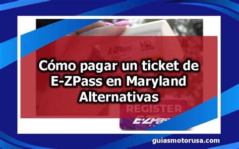 ᐈ Cómo pagar un ticket de E ZPass en NJ Alternativas GuíasMotorUSA