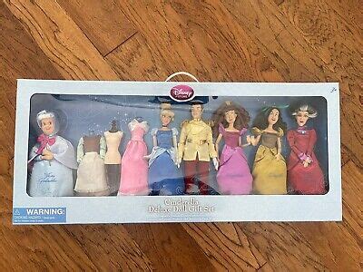 New Cinderella Deluxe Doll Gift Set Disney Store Rare Ebay