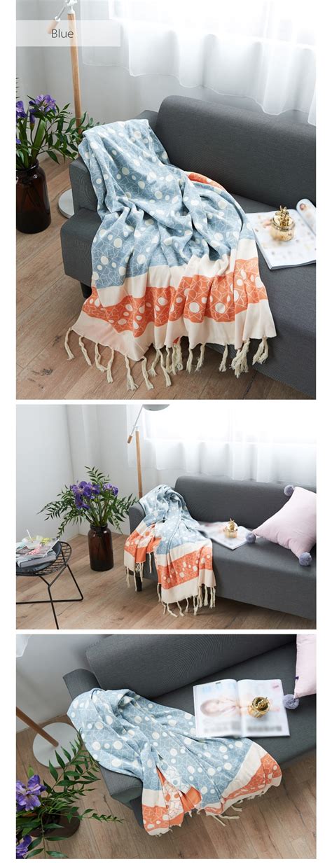 Tassel Throw Blanket Apollobox