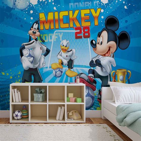 Disney Mickey Mouse Wall Paper Mural Buy At Europosters