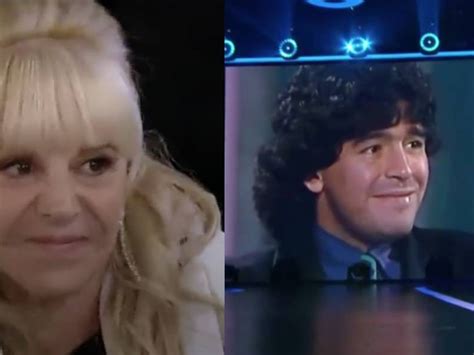 La Emoción De Claudia Villafañe Por El Homenaje A Diego Maradona En Los