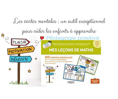 Pédagogie positive mes cartes mentales de maths CM1 CM2 6ème