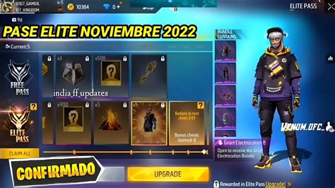 PROXIMO PASE ELITE DE NOVIEMBRE 2022 TRAILER NUEVO PASE ELITE