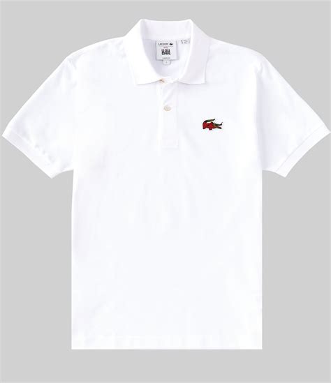 Lacoste X Netflix Short Sleeve Polo Shirt Dillards