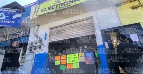 Dan cortinazo en negocio de Villa Frontera roban mercancía valuada