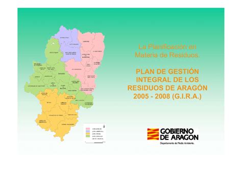 Plan Integral De Residuos De Arag N