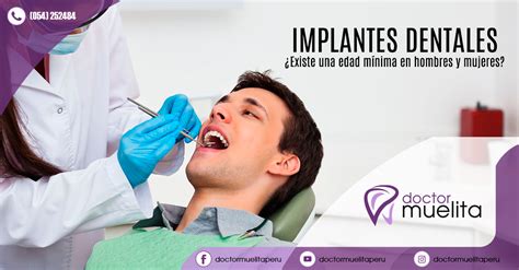 Cuál es la edad mínima para colocar implantes dentales Clínica