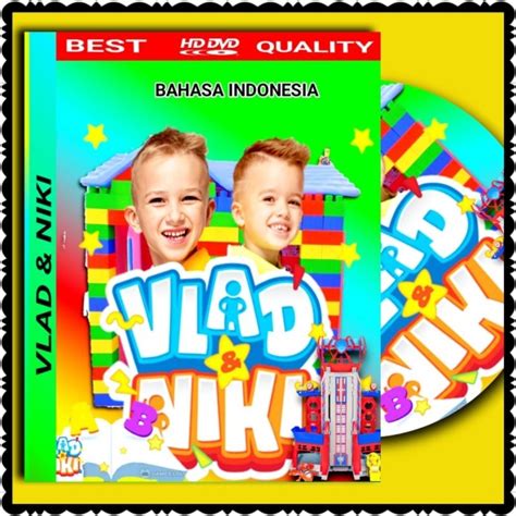 jual kaset dvd vlad  niki dubbing bahasa indonesia vlad niki vlad