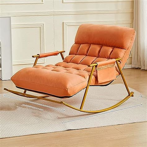 Ynaygdiugd Chaise De Lecture Confortable Chaise à Bascule Chaise