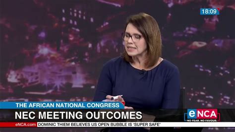 Political Analyst Unpacks Anc Nec Media Briefing Youtube