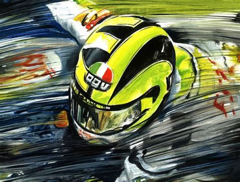 Yamaha Yzr M1 Motogp Valentino Rossi Artist Art Catawiki