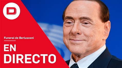 DIRECTO Funeral de Estado de Silvio Berlusconi en el Duomo de Milán