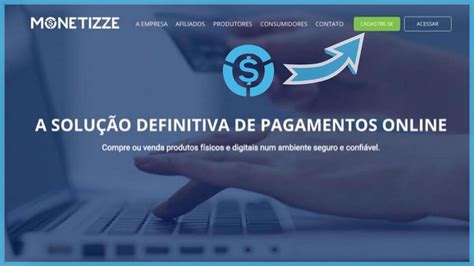 Como Criar Conta E Se Cadastrar Na Monetizze VersÃo Atualizada