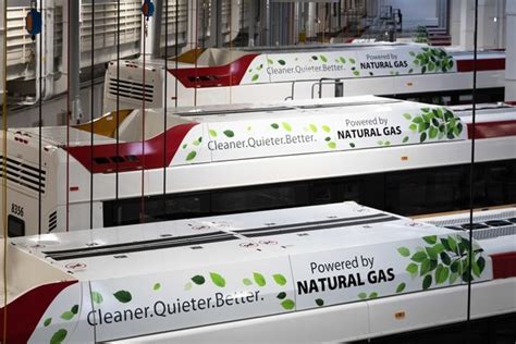 Compressed Natural Gas CNG Buses