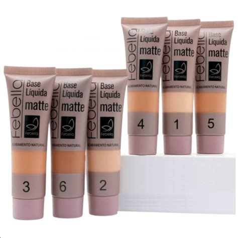 Base Liquida Matte Febella Bb Lets Make Qualquer Produto R