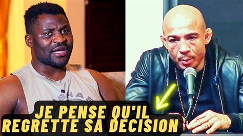 Francis Ngannou inquiète sérieusement une Star UFC au sujet de son