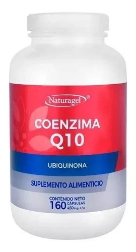 Naturagel Suplemento Coenzima Q Ubiquinona Capsulas Mercadolibre