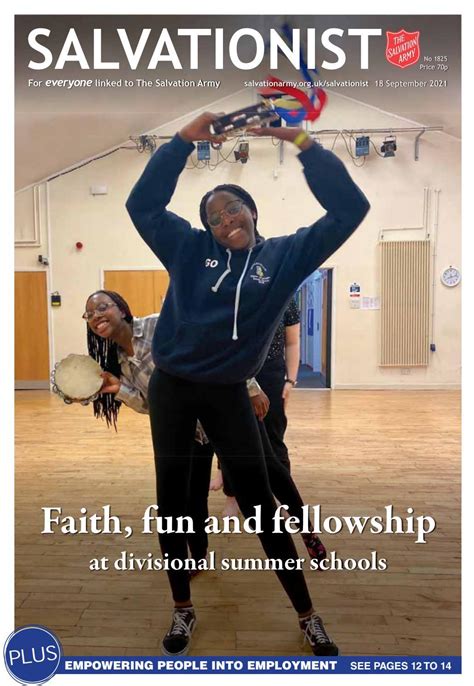 Salvationist 18 September 2021 By The Salvation Army Uk And Ireland Issuu