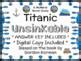 TITANIC Book One: Unsinkable (Gordon Korman) Novel Study / Comprehension