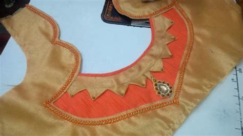 Fancy Blouse Back Neck Design Cutting And Stitching FashionShala