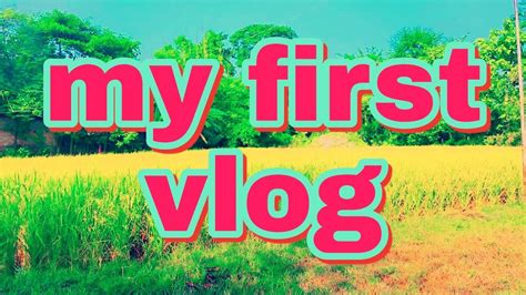 My First Vlog My Fast Blogs Myfirstvlog Myfast Arti Myfirst