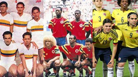 Historia De La Camiseta De La Selección Colombia