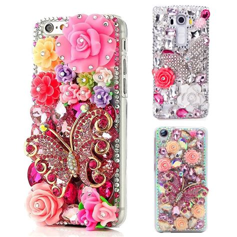 Handmade 3d Diamond Case For Iphone Xbling Rhinestone Phone Cover Case For Iphone X1055s6